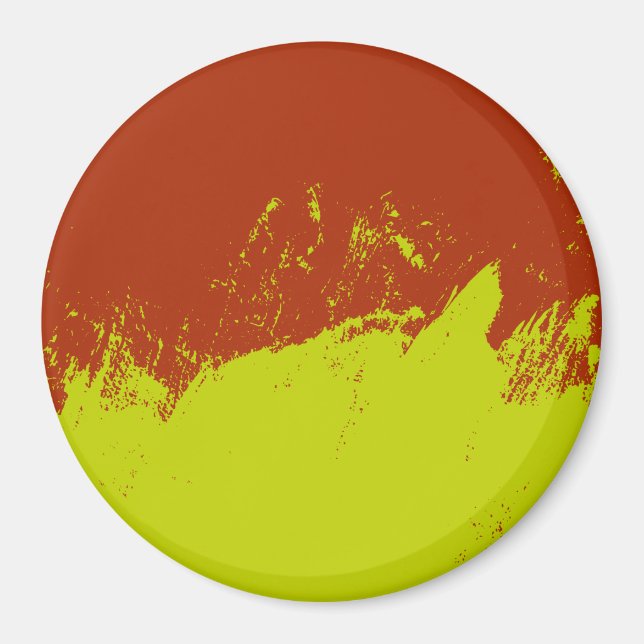 Brushstroke 6 magnet (Front)