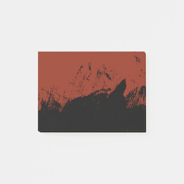 Brushstroke 7 post-it notes (Front)