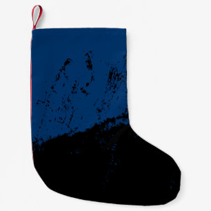 Brushstroke 8 small christmas stocking