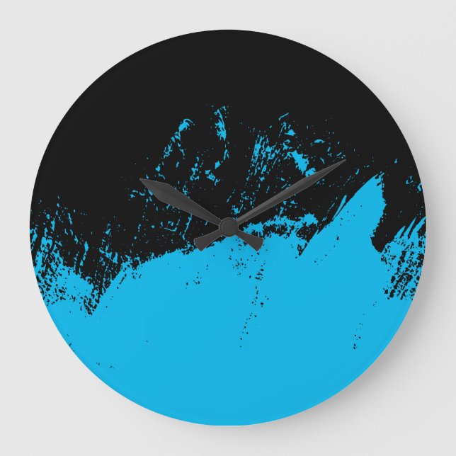 Brushstroke Large Clock (Front)