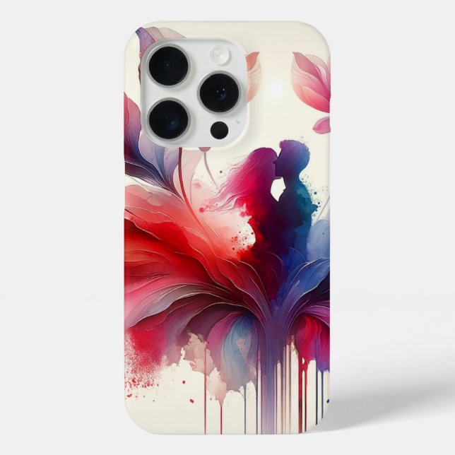 Brushstroke Phone Case – Artistic (Back)