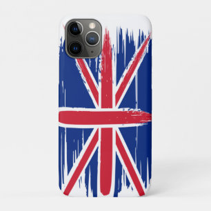 Brushstroke UK Union Jack Flag Case-Mate iPhone Case