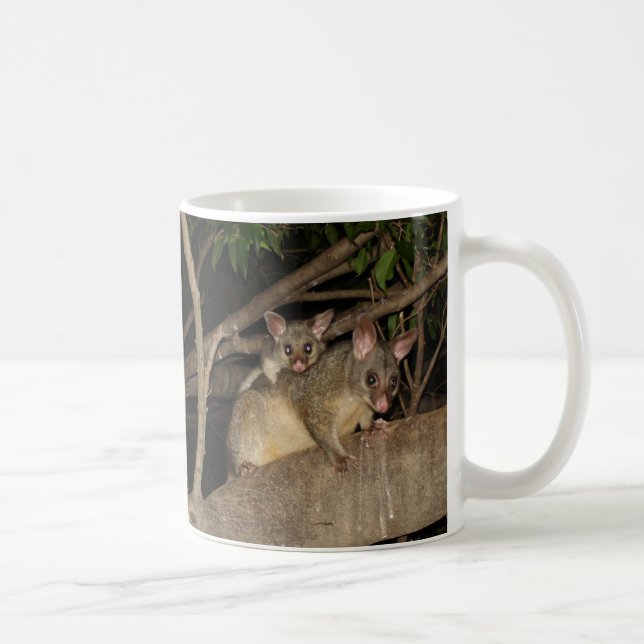 Brushtail Possums Coffee Mug (Right)