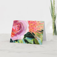 Brushy Floral I