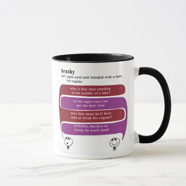 brushy mug (Right)