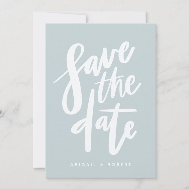 BRUSHY SCRIPT SAVE THE DATE (Front)