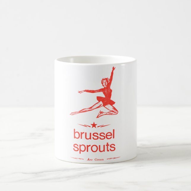 Brussel Sprouts Coffee Mug (Center)
