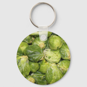 Brussel Sprouts Key Ring