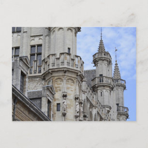 Brussels Architecture Postcard