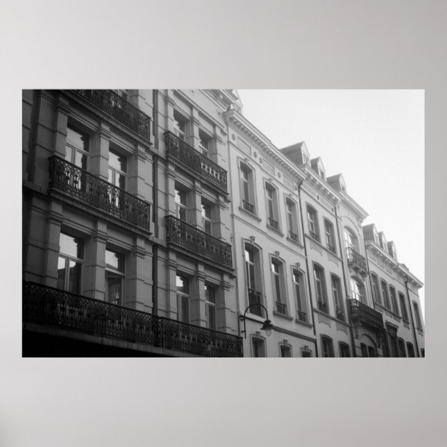 Brussels Architecture Poster (Front)