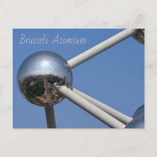 Brussels Atomium Postcard