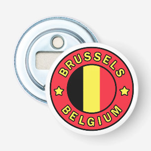 Brussels Belgium Bottle Opener