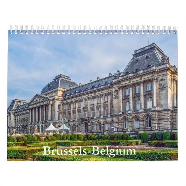 Brussels-Belgium Calendar (Cover)