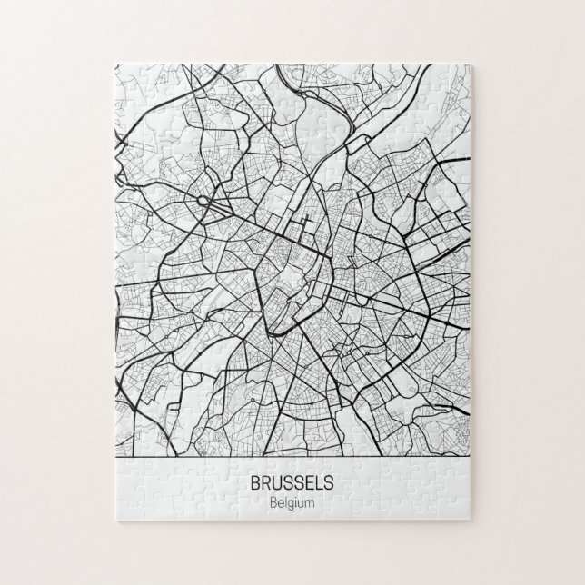 Brussels Belgium Jigsaw Puzzle (Vertical)