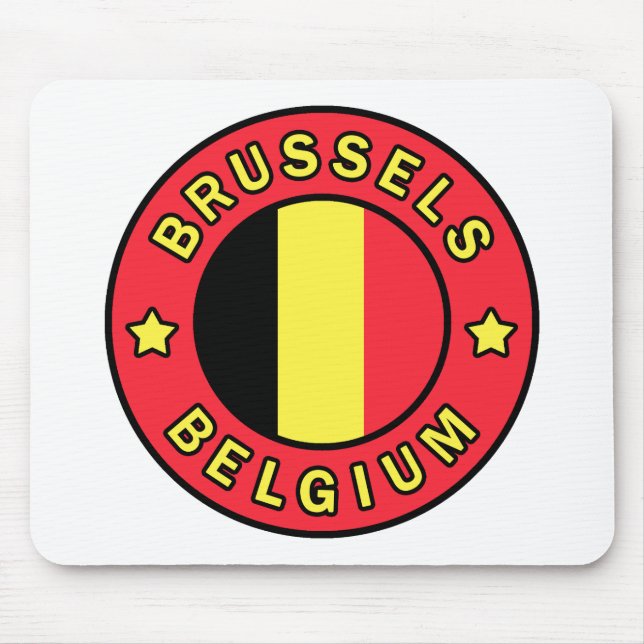 Brussels Belgium Mouse Pad (Front)