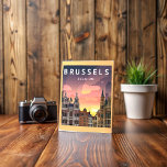 Brussels Belgium, the popular city Postcard<br><div class="desc">Brussels Belgium,  the popular city</div>