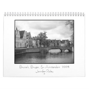 Brussels, Bruges, & Amsterdam - 2025 Calendar