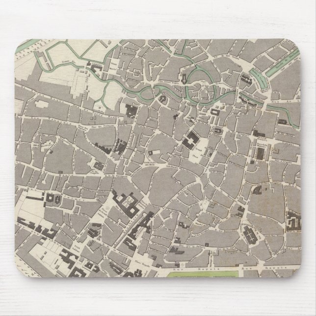 Brussels Bruxelles Mouse Pad (Front)
