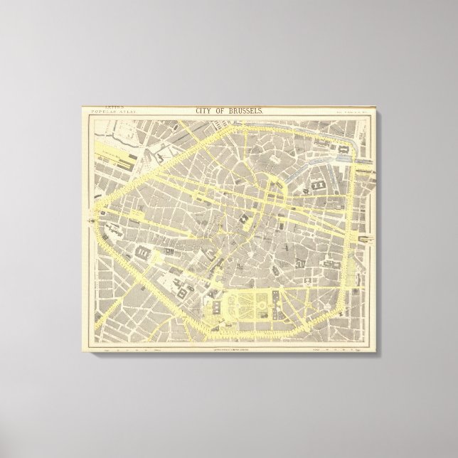 Brussels Canvas Print (Front)