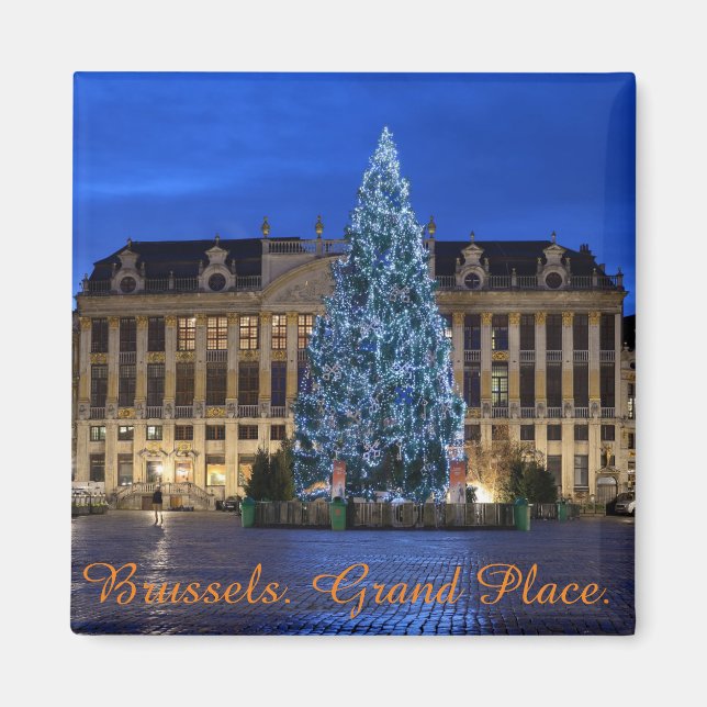 Brussels, Grand-Place Magnet (Front)