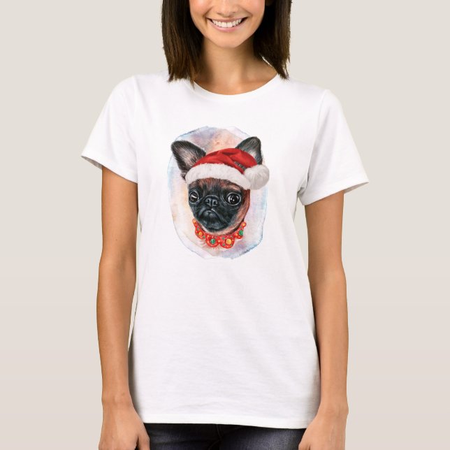 Brussels Griffon Christmas Gifts For Dog Lovers T- T-Shirt (Front)