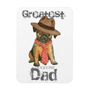 Brussels Griffon Dad Magnet