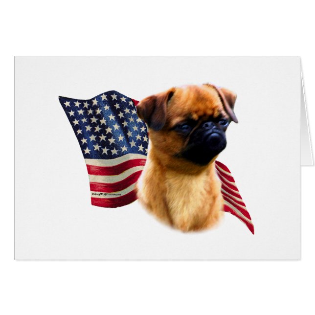 Brussels Griffon Flag (Front Horizontal)