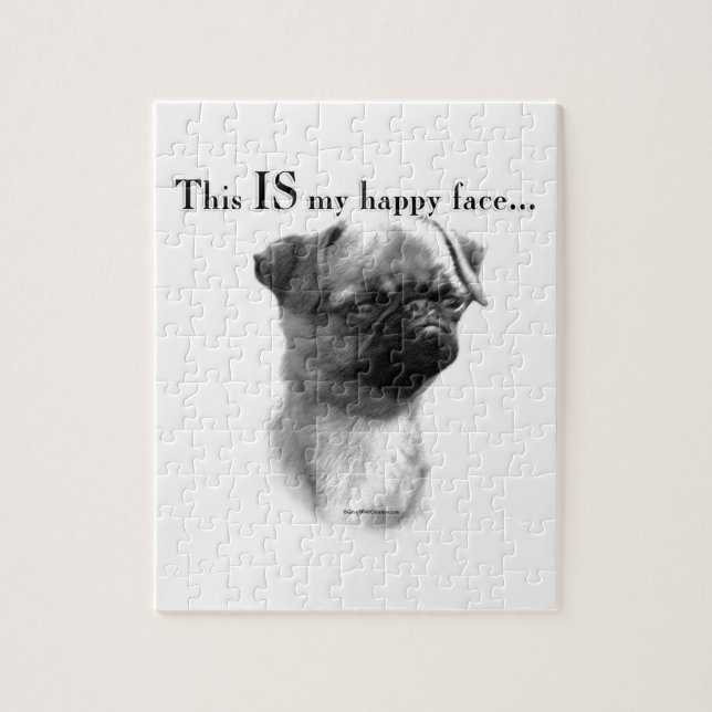 Brussels Griffon Happy Face Jigsaw Puzzle (Vertical)
