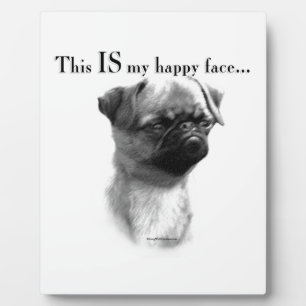 Brussels Griffon Happy Face Plaque