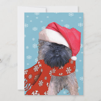 Brussels Griffon Holiday Card
