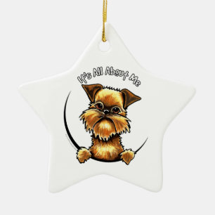 Brussels Griffon Its All About Me Ceramic Tree Decoration