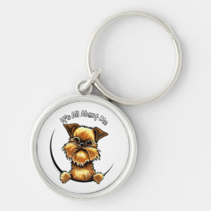 Brussels Griffon Its All About Me Key Ring