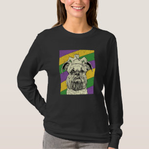 Brussels Griffon Jester Mardi Gras Dog Mum or Dad T-Shirt