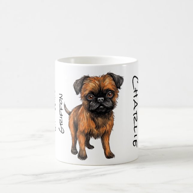 Brussels Griffon Mug (Center)