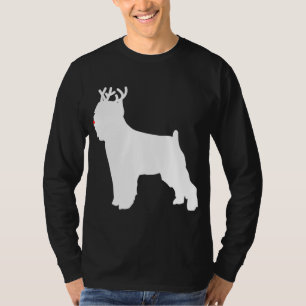 Brussels Griffon Reindeer Christmas Dog T-Shirt