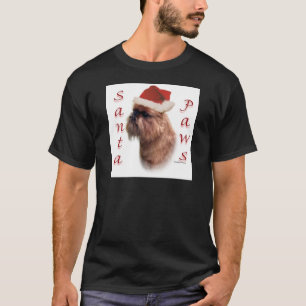 Brussels Griffon Santa Paws T-Shirt