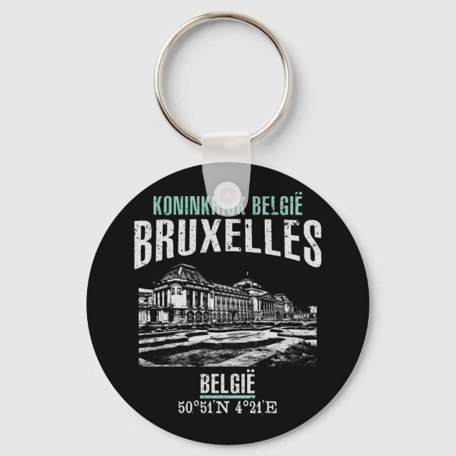 Brussels Key Ring (Front)