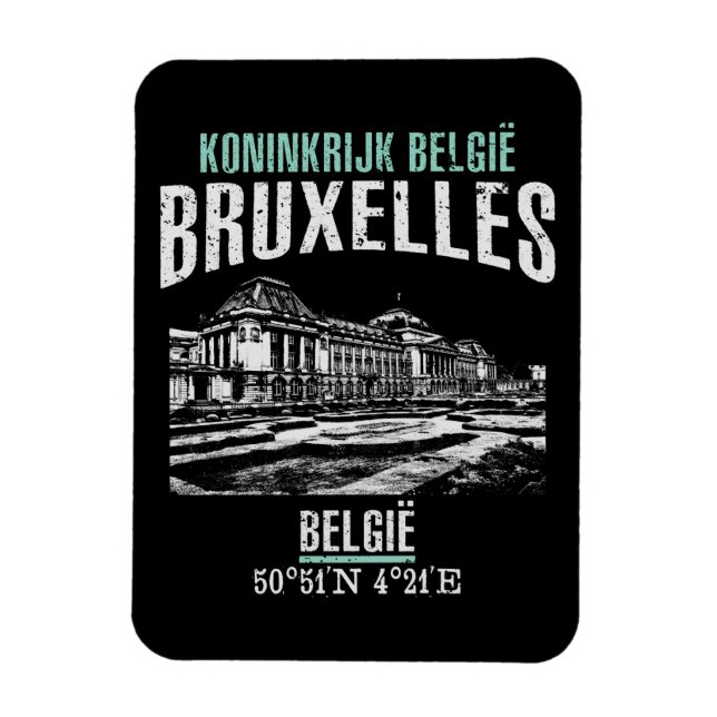 Brussels Magnet (Vertical)