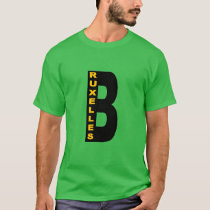 BRUSSELS Men's Dark Green T-Shirt
