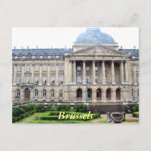 Brussels Royal Residence Postcard
