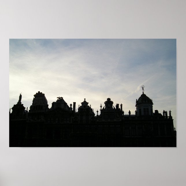 Brussels skyline poster (Front)