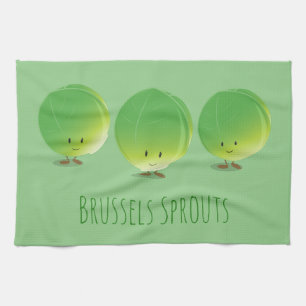 Brussels Sprouts   Kitchen Towel