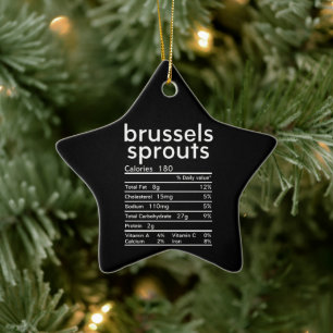 Brussels sprouts nutrition facts funny ceramic tree decoration