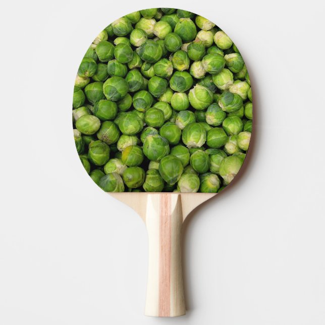Brussels sprouts ping pong paddle (Front)