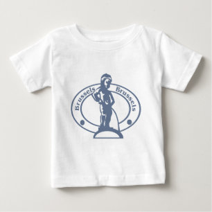 Brussels Stamp Baby T-Shirt