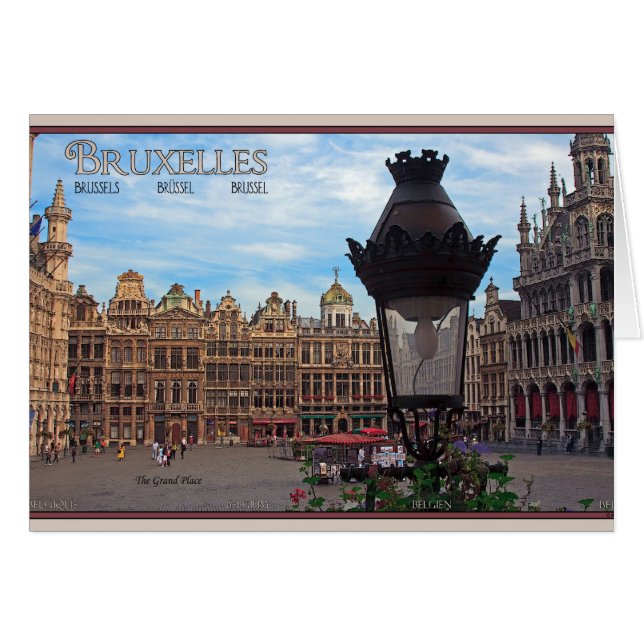 Brussels - The Grand Place (Front Horizontal)