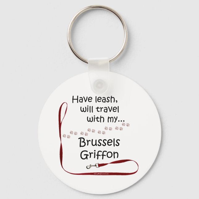 Brussels Travel Leash - Keychain (Front)