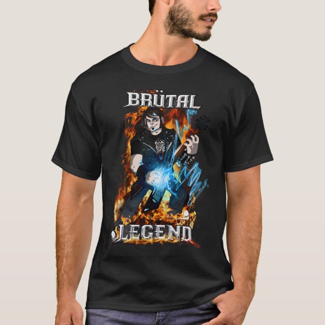 Brutal Legend Eddie Riggs T-Shirt (Front)