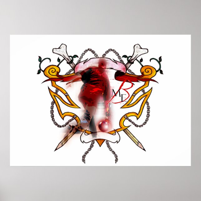 Brutal Muse "Bowling" Poster (Front)