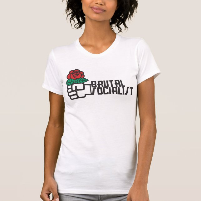 Brutal Socialist Women's tee (Front)
